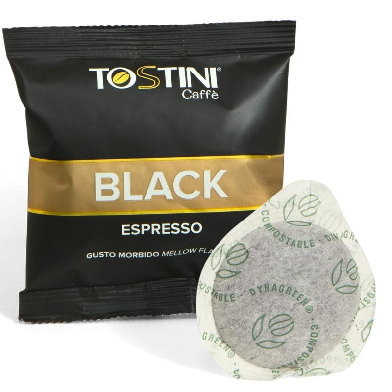 Tostini Black Gusto Morbido E.S.E. Pads 50 Stk.