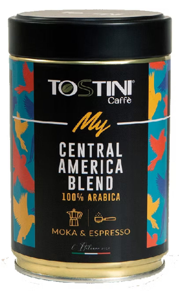 Tostini Central American Blend gemahlener Kaffee 250 g – 100% Arabica