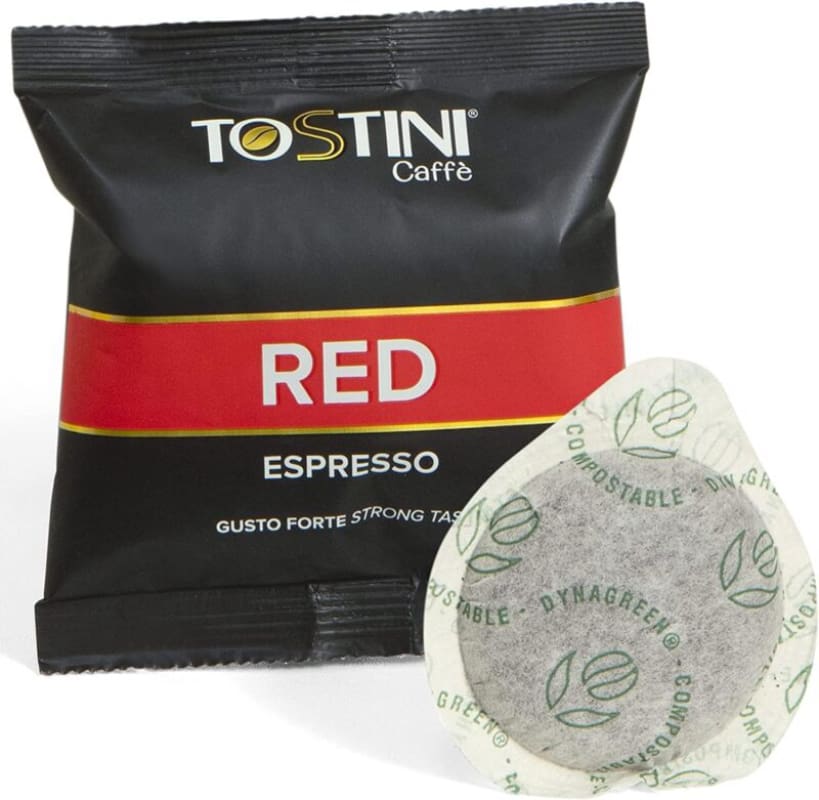 Tostini Red Gusto Forte E.S.E. Pads 150 Stk.