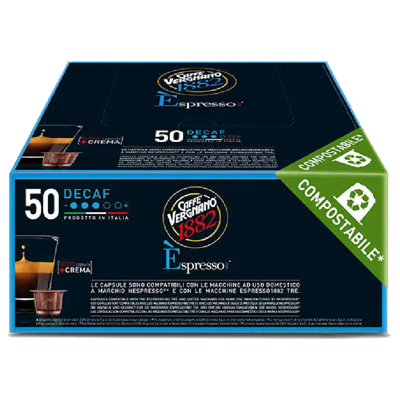 Vergnano - Koffeinfrei - Kaffeekapseln