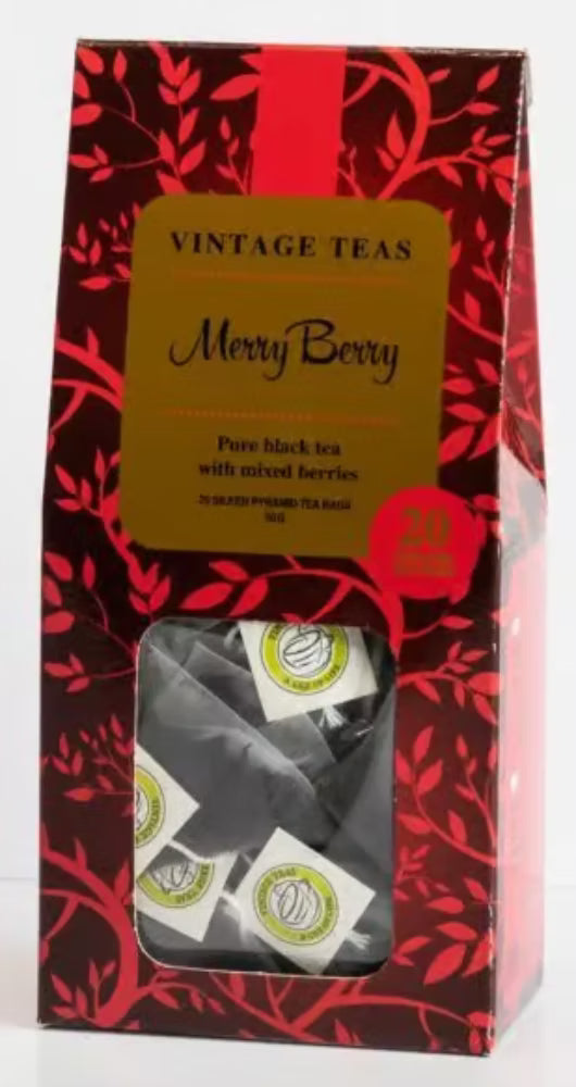 Vintage Teas - Merry Berry - Teebeutel