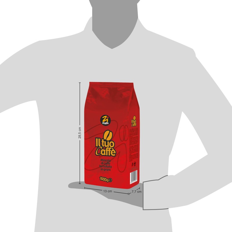 Zicaffè – Il Tuo Caffè – Kaffeebohnen (1000 g) – weitere Produktansicht 6