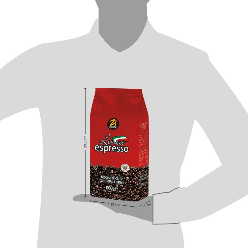 Zicaffè Linea Espresso Kaffeebohnen – Produktansicht