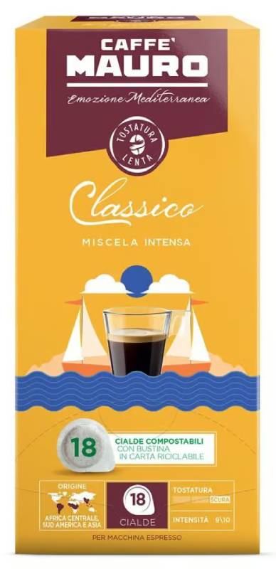 Caffè Mauro - Classico Miscela Intensa - E.S.E. Pads
