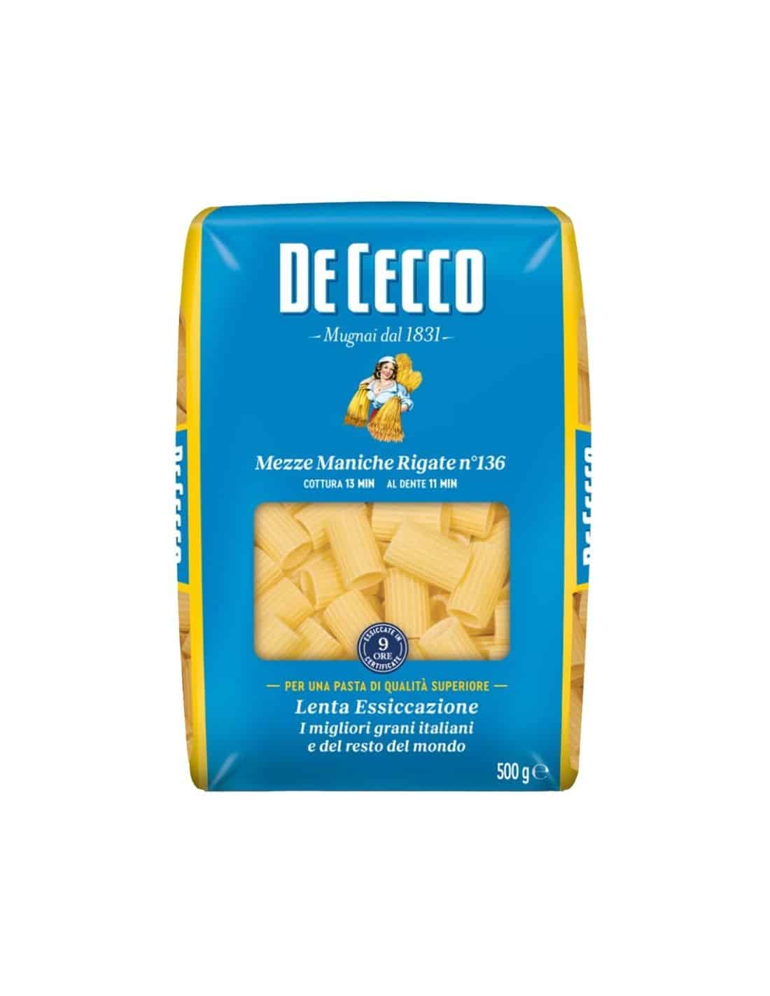 De Cecco - Mezze Maniche Rigate N° 136