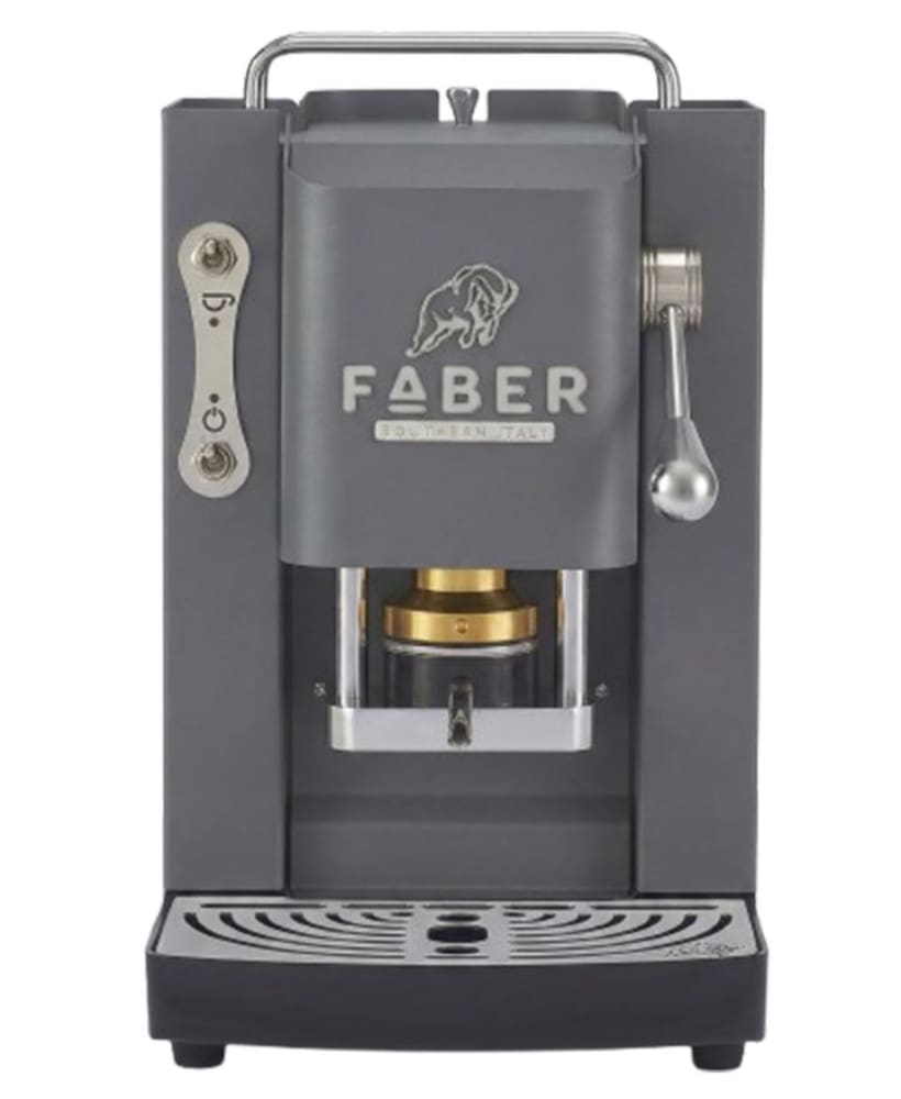 Faber 3.0 - Pro Deluxe Grey Daytona - Kaffeemaschine für Pads E.S.E