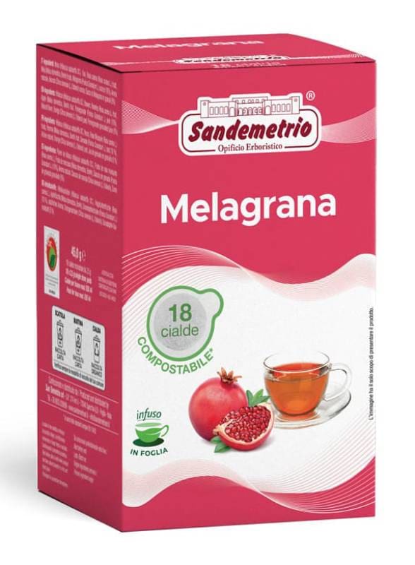 Sandemetrio - Infuso Gusto Melagrana Biologico - E.S.E. Pads
