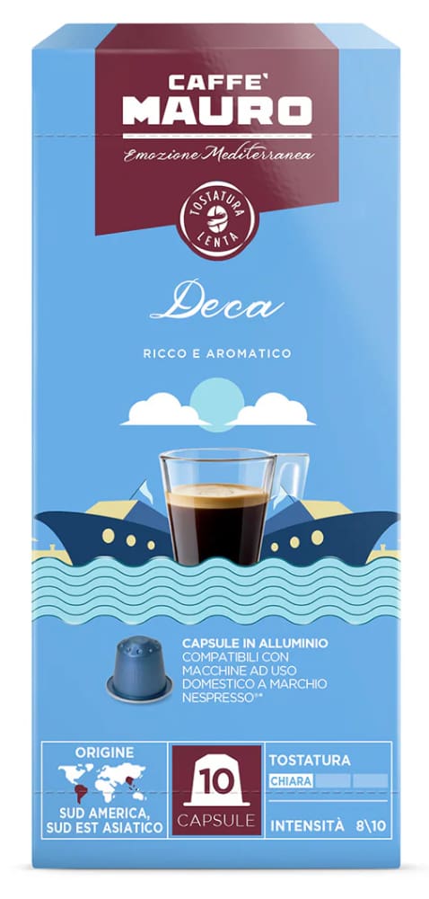 Caffè Mauro - Koffeinfrei - Kaffeekapseln