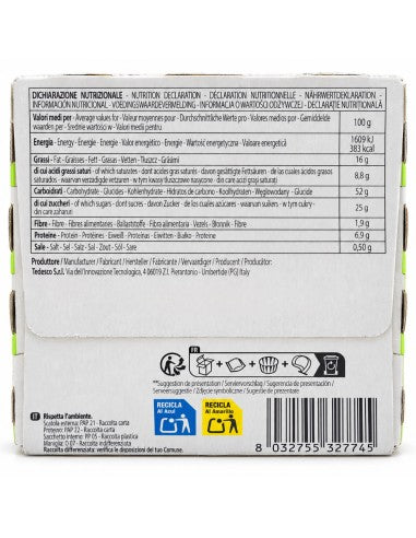 Ore Liete - Panettoncino crema al Pistacchio e gocce di cioccolato -  100g