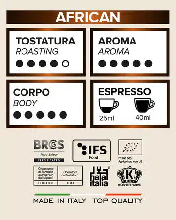 Tostini - African Blend - Gemahlen