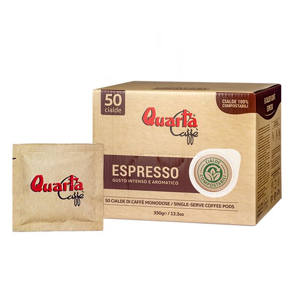 Caffé Quarta –  Lungo Café Crème – E.S.E. Pads