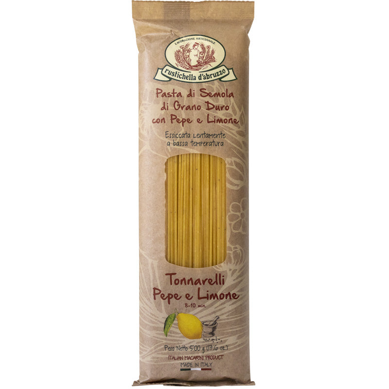 Rustichella - Tonnarelli Pepe e Limone