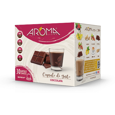 Aroma Light - Cioccolata - Capsule Compatible Nespresso 30 Pcs